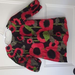 Baby gap floral tunic dress